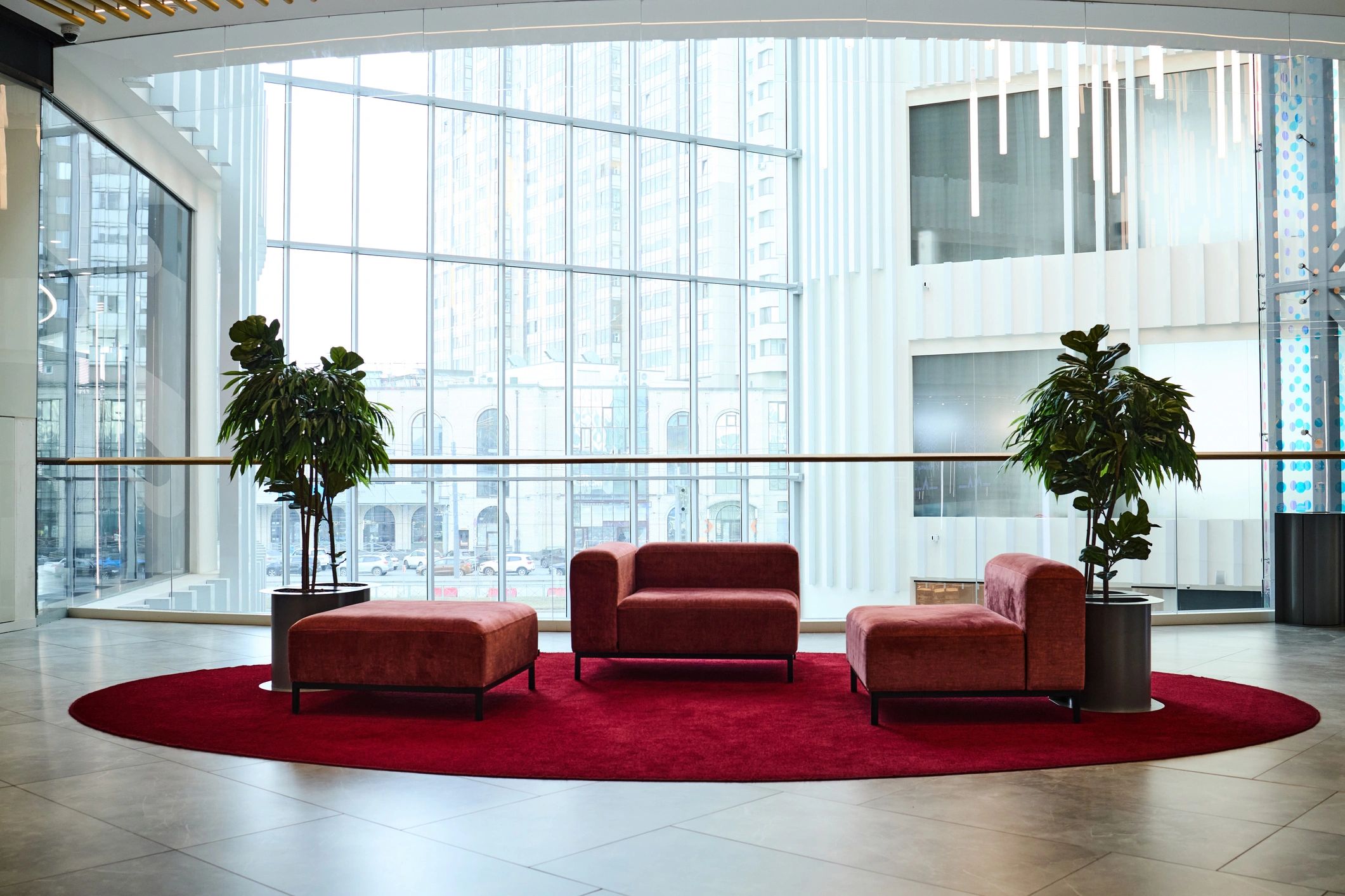 Calm modern office environment for assessment services